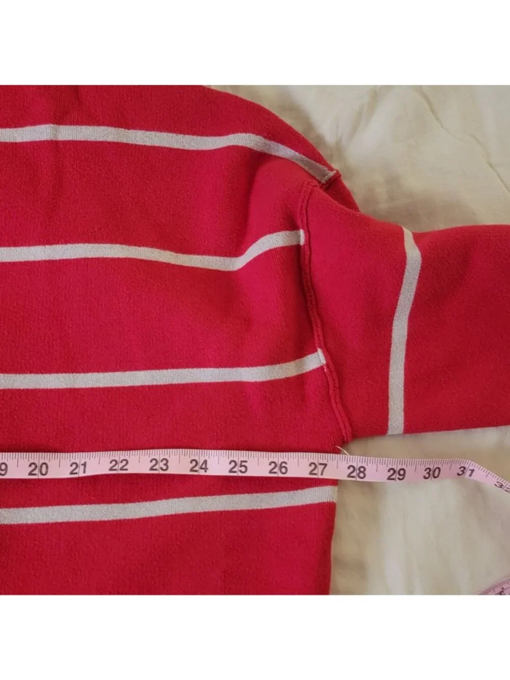 NEW Free People Paulie Striped Turtleneck Sweater Cropped Preppy 90s Womens L